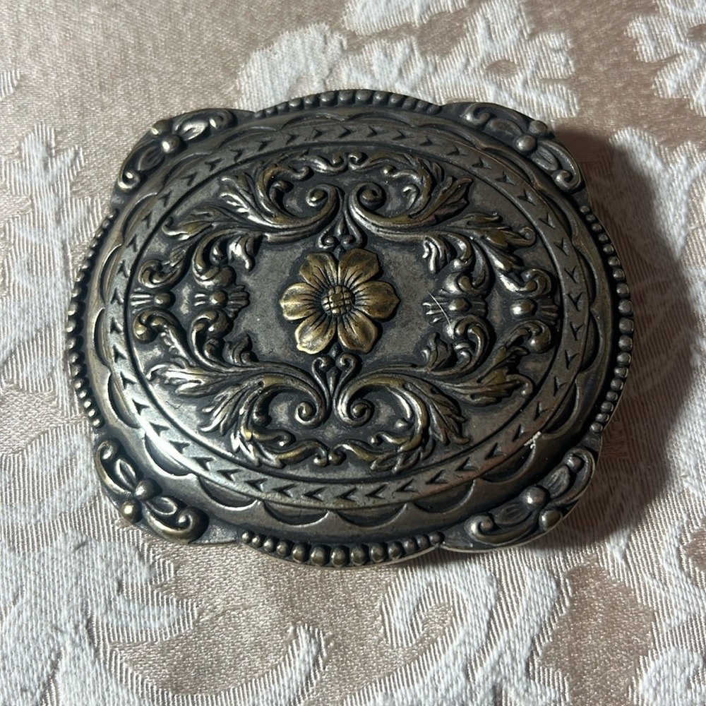 Western Metal Belt Buckle